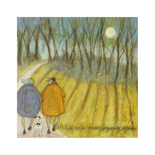 Sam Toft It´s Like We´re Forever Beginning Again Print 40cm x 4 Multicoloured 40cm x 40cm