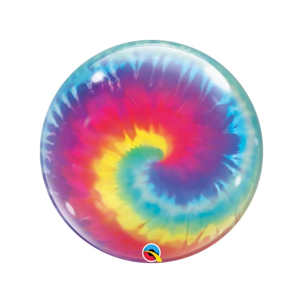 Qualatex Swirl Bubble Ballong One Size Flerfärgad Multicoloured One Size