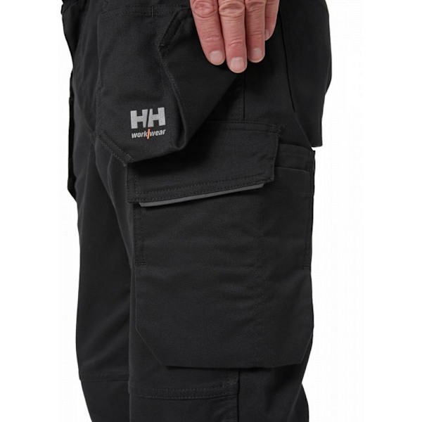 Helly Hansen Manchester arbetsbyxor för män 33R svart Black 33R