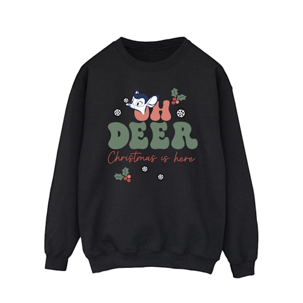 Disney Bambi Oh Deer Sweatshirt för män 4XL Svart Black 4XL