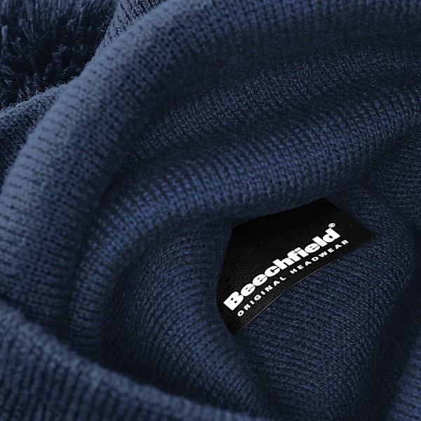 Beechfield Unisex Original Pom Pom Vintermössa En Storlek F French Navy One Size