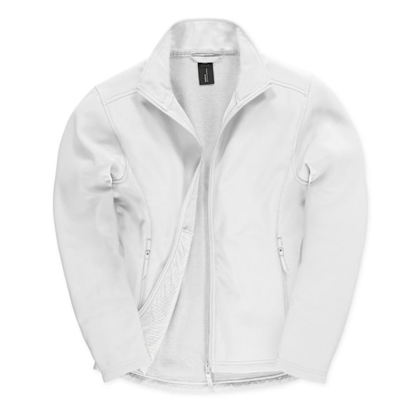 B&C Herr ID.701 Softshelljacka S Vit White S
