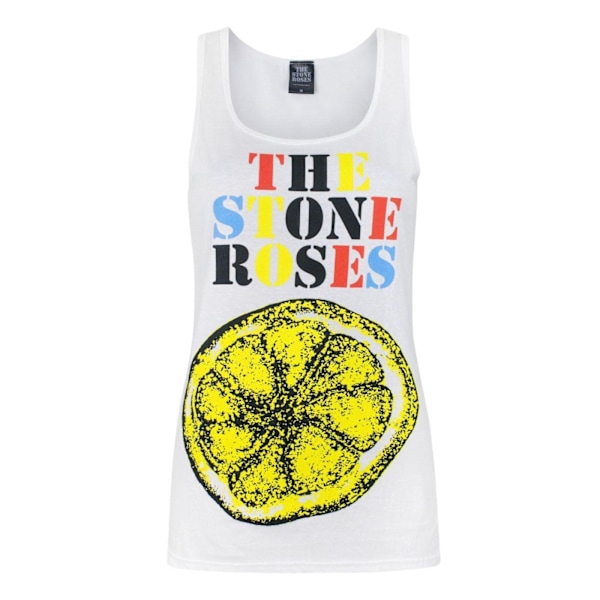 The Stone Roses Dam/Damer Citron Sleeveless Tank Top XL Vit White XL