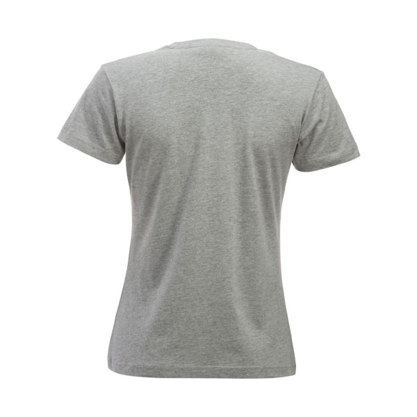 Clique Dam/Kvinnor Nya Klassiska Melange T-Shirt XL Grå Grey XL