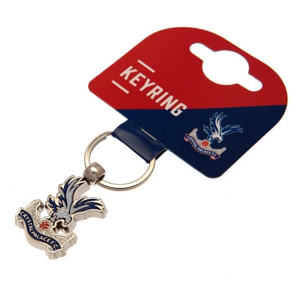 Crystal Palace FC Crest Enamel Keyring One Size Blå/Röd Blue/Red One Size