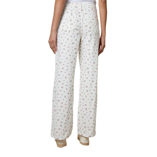 Threadbare Dam/Dam Soleil Blommig Vida Ben Jeans 6 UK R Vit White 6 UK R