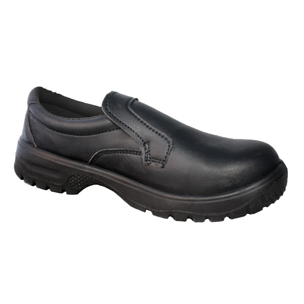 Dennys Slip-On Säkerhetsskor 42 Svart Black 42
