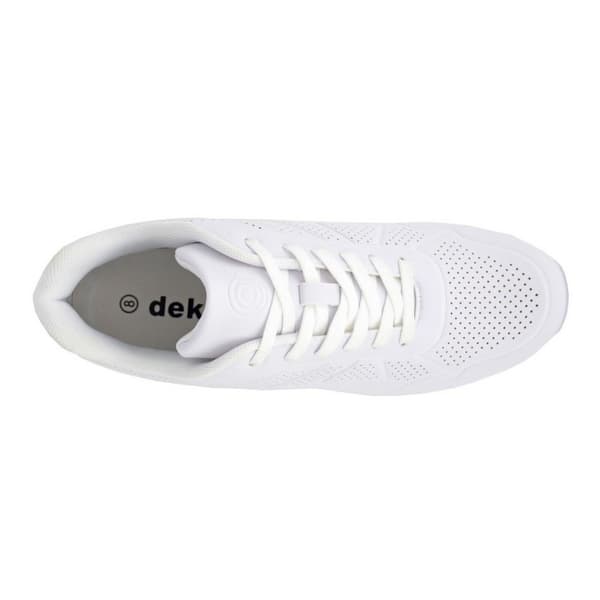 Dek Herr Penalty Snörskor Bowling Skor 11 UK Vit/Grå White/Grey 11 UK