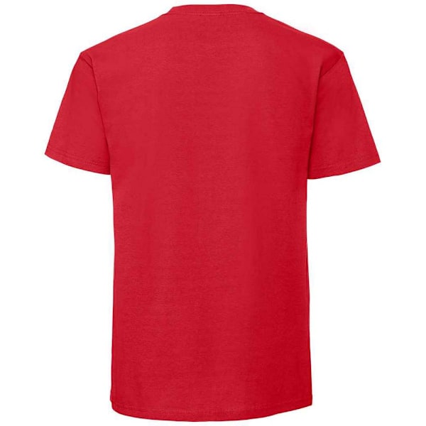 Fruit Of The Loom Mens Ringspun Premium T-Shirt XL Röd Red XL