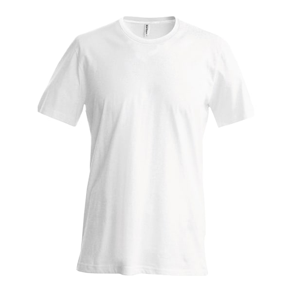 Kariban Herr Crew Neck T-Shirt L Vit White L