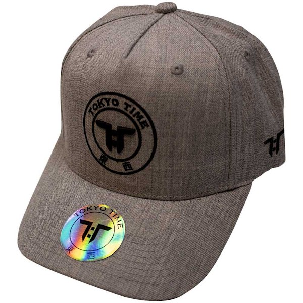 Tokyo Time Core Logo Baseball Cap One Size Grå Grey One Size
