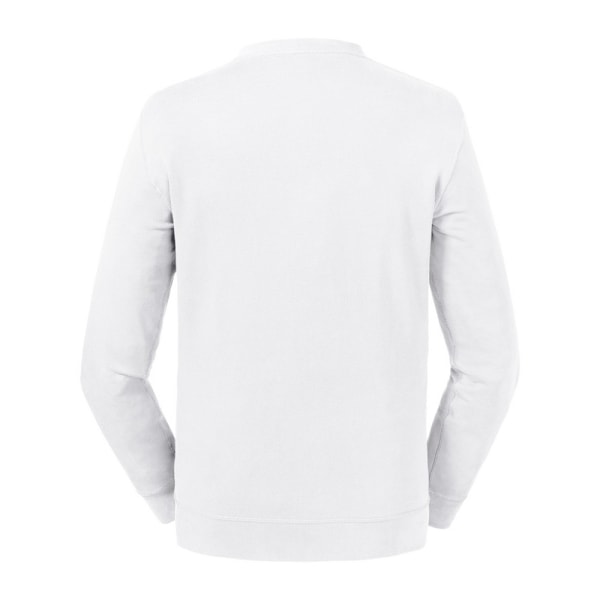 Russell Unisex Vändbar Ekologisk Sweatshirt XL Vit White XL