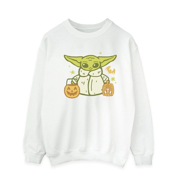 Star Wars Herr Trick Or Treat Grogu Sweatshirt 4XL Vit White 4XL