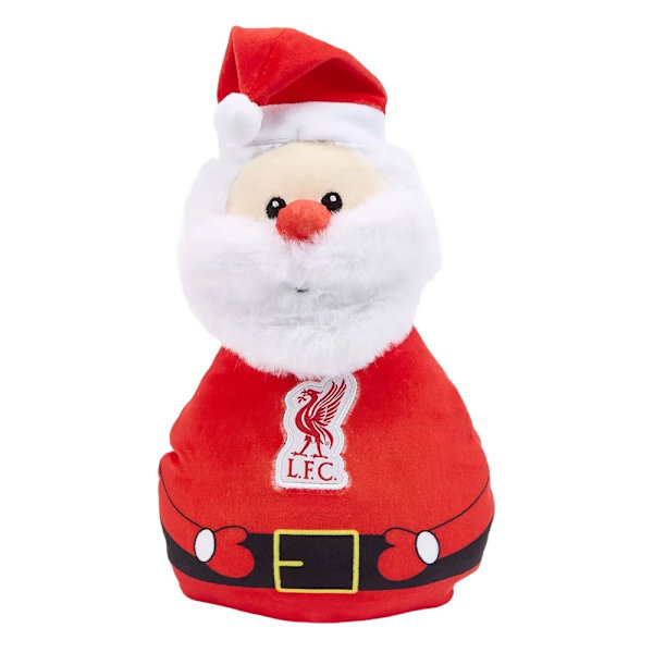 Liverpool FC Jultomte Plyschleksak Storlek: One Size Röd/Vit Red/White One Size