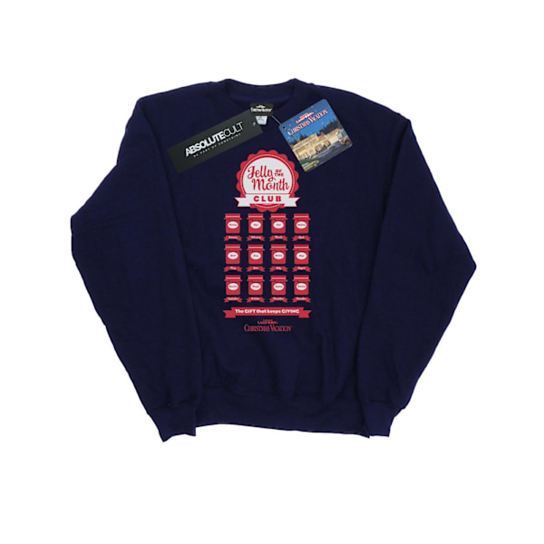 National Lampoon's Christmas Vacation Herr Jelly Club Sweatshirt Navy Blue 3XL