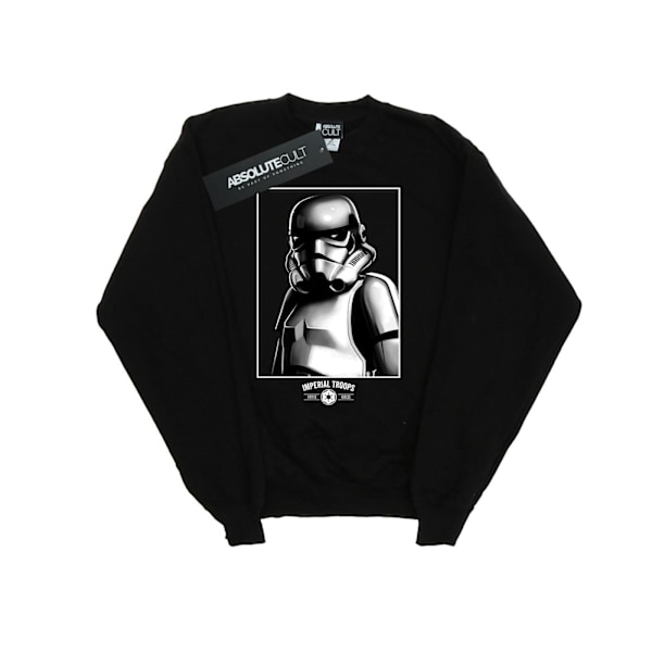 Star Wars Dam/Damer Imperial Troops Sweatshirt XL Svart Black XL