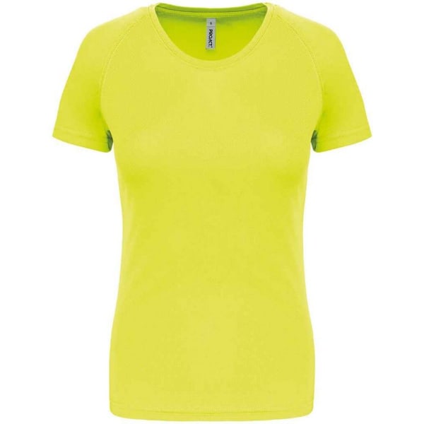 Proact Performance T-shirt dam/dam XXL Fluorescerande gul Fluorescent Yellow XXL