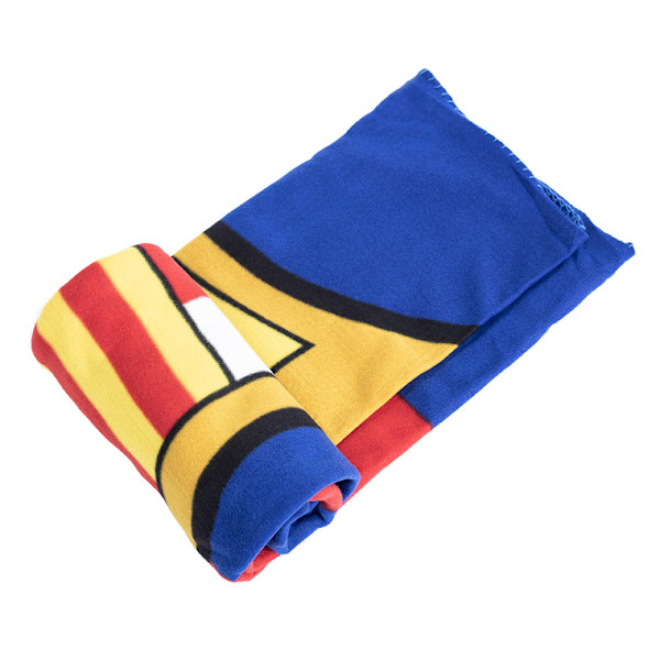 FC Barcelona Fleece Crest Pläd Storlek: One Size Blå/Garnet Blue/Garnet One Size