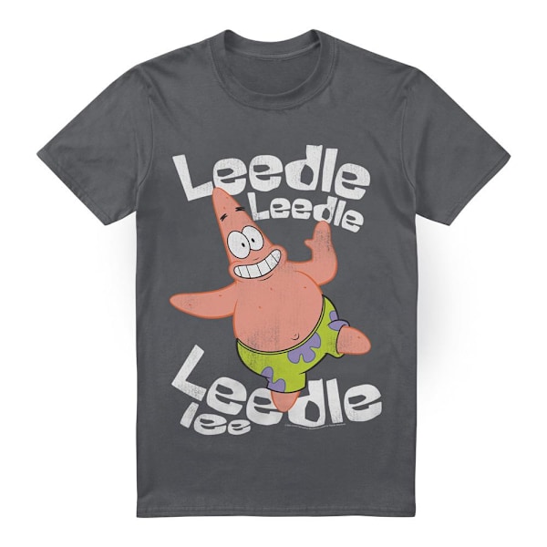 SvampBob Fyrkant Herr Sjungande Patrick Stjärna T-Shirt 4XL Cha Charcoal 4XL