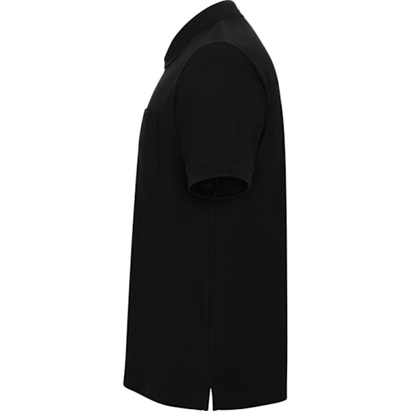 Roly Unisex Vuxen Centauro Premium Kortärmad Pikétröja M S Solid Black M