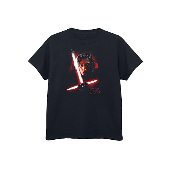 Star Wars: The Last Jedi Boys Kylo Ren Borstad Bomull T-shirt 1 Black 12-13 Years