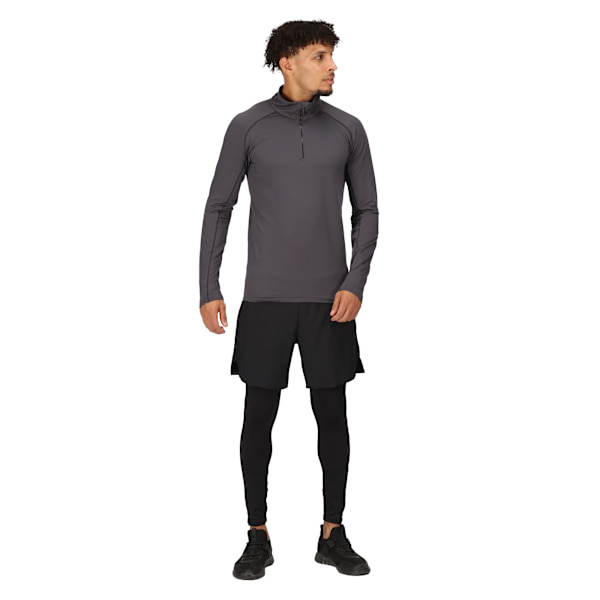 Regatta Professional Herr Core Stretch Halv Dragkedja Mellanlager M Seal Seal Grey M