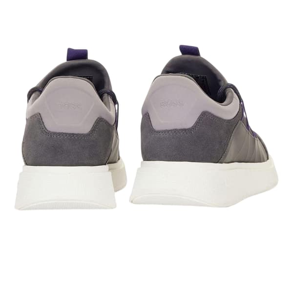 Boss Herr Löparskor i Läder 6 UK Grå Grey 6 UK