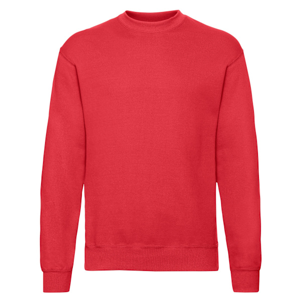 Fruit Of The Loom Classic Drop Shoulder Sweatshirt M Röd Red M