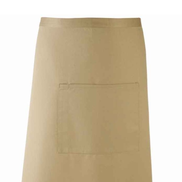 Premier Colours Bar Apron One Size Khaki Khaki One Size