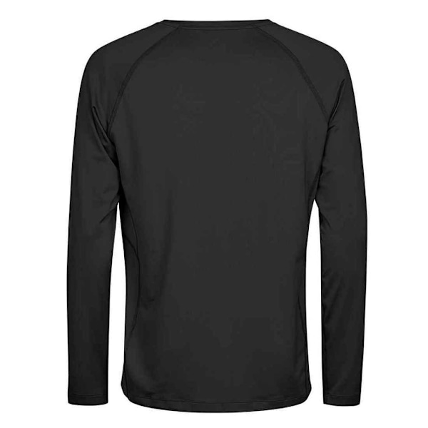 Tee Jays CoolDry långärmad T-shirt XXL svart Black XXL