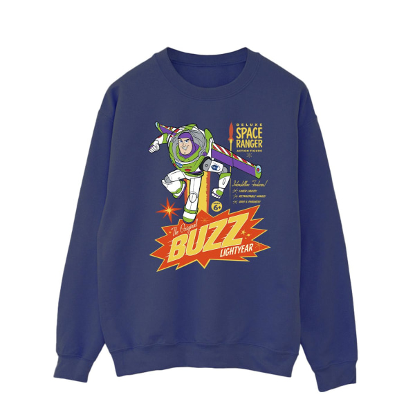 Disney Mens Toy Story Buzz Lightyear Space Sweatshirt M Marinblå Bl Navy Blue M
