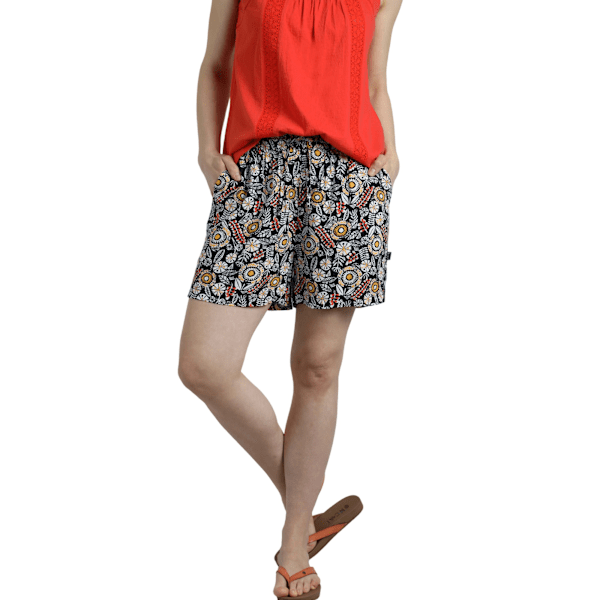 Weird Fish Dam/Dam Sundance Tryckta Shorts 16 UK Marinblå Navy 16 UK