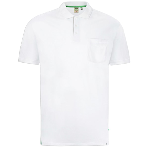 Duke Grant Polotröja för män, M, vit White M
