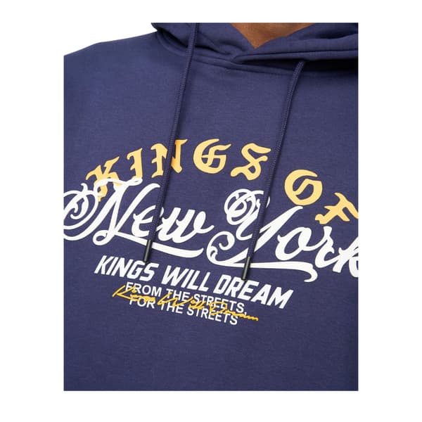 Kings Will Dream Herr Affiliated Hoodie M Marinblå Navy M