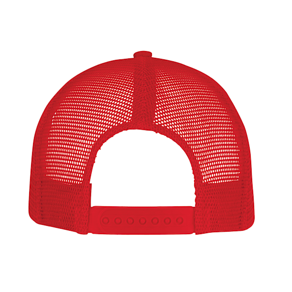 Beechfield Unisex Vuxen Snapback Trucker Cap En Storlek Klassisk R Classic Red/Classic Red One Size