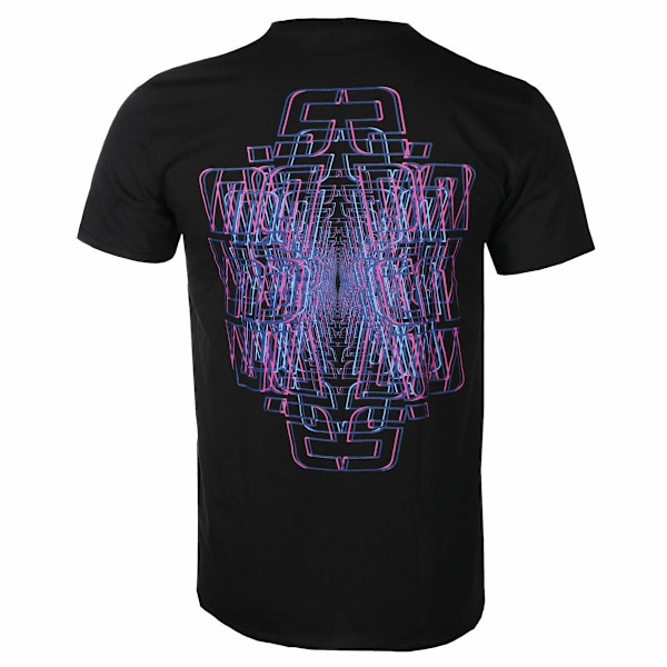 Incubus Unisex Vuxen Trippy Neon Bomull T-Shirt XL Svart Black XL