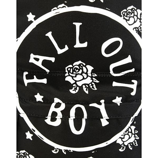 Rock Sax Fall Out Boy Ryggsäck One Size Svart/Vit Black/White One Size