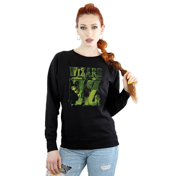 The Wizard Of Oz Dam/Kvinnor Wicked Witch Logo Sweatshirt XXL Black XXL