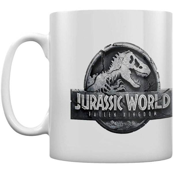 Jurassic World Logomugg En Storlek Vit/Grå White/Grey One Size