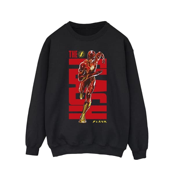 DC Comics Herr The Flash Dash Sweatshirt M Svart Black M