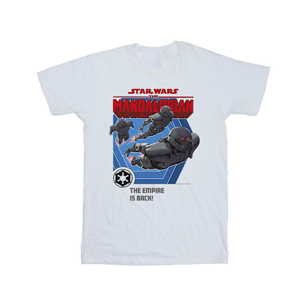 Star Wars The Mandalorian Empire Is Back T-shirt S Vit White S
