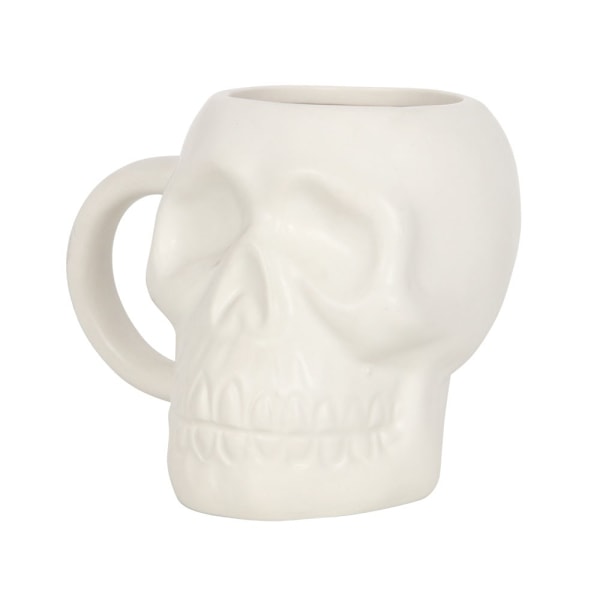Something Different Dark Matter Skull Halloween Mug En Storlek Vit White One Size