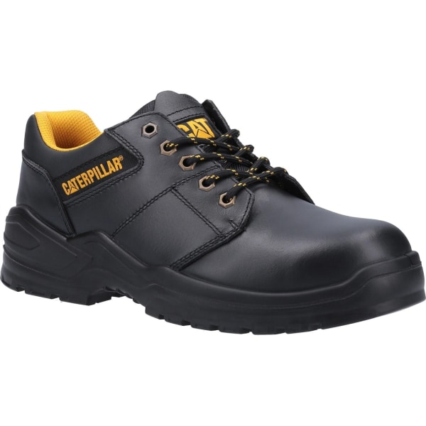 Caterpillar Mens Striver Low S3 Läderskyddsskor 8 UK Svart Black 8 UK