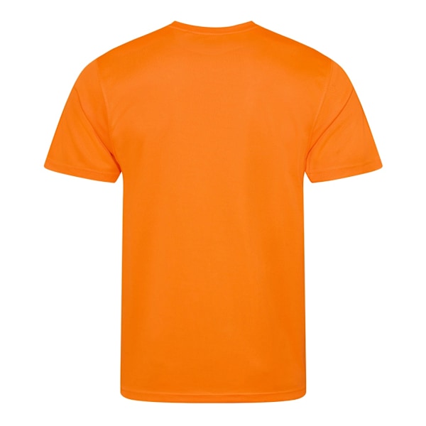 AWDis Just Cool herrprestanda enfärgad T-shirt XS Electric Oran Electric Orange XS