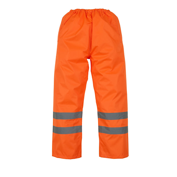 Yoko Unisex Vuxen Vattentät Hi-Vis Överbyxor XL Orange Orange XL