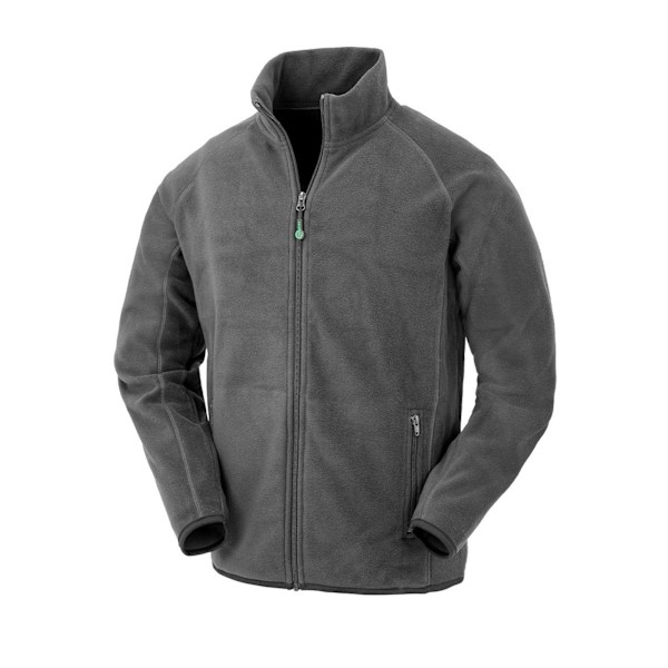 Result Äkta Återvunnen Herr Polarthermic Fleecejacka 4XL Grå Grey 4XL