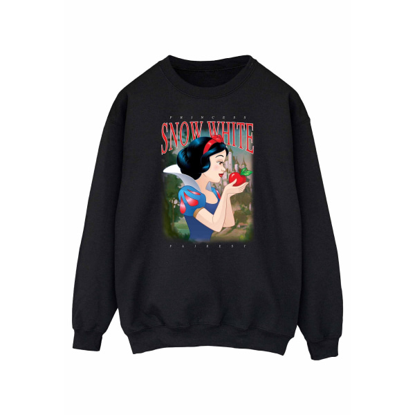 Disney Princess Dam/Dam Snow White Montage Sweatshirt L B Black L
