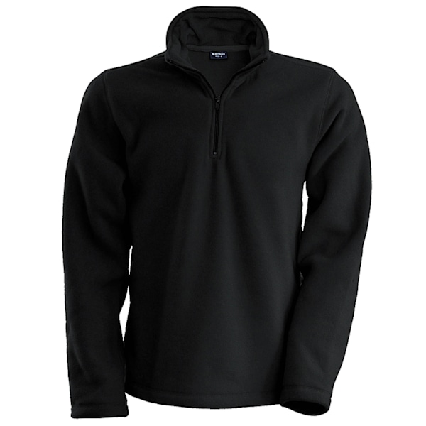 Kariban Enzo 1/4 Zip Fleece Top L Svart Black L