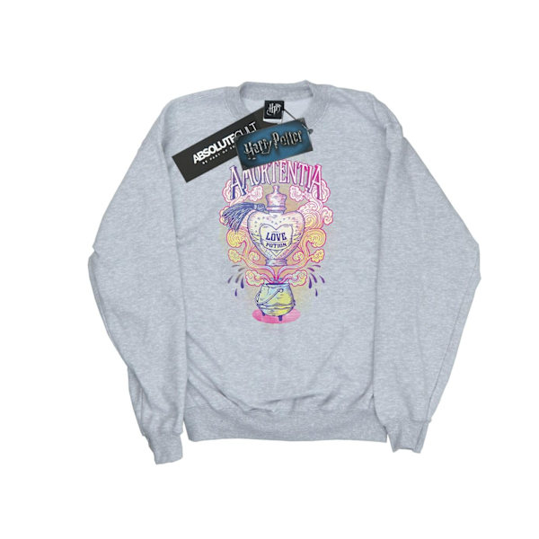 Harry Potter Dam/Kvinnor Kärleksdryck Sweatshirt S Sports Grey Sports Grey S