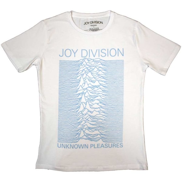 Joy Division Dam/Dam Unknown Pleasures T-shirt S Vit White S